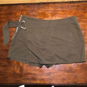Olive Green Skort